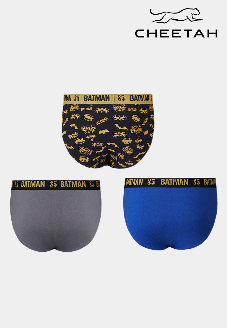 Cheetah Men Underwear Batman Cotton Blend 3 in 1 Mini Brief- 1206