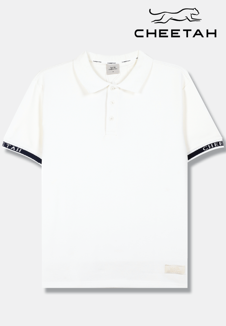 Cheetah Men Regular Fit Short Sleeve Premium Polo T-Shirt - 76730