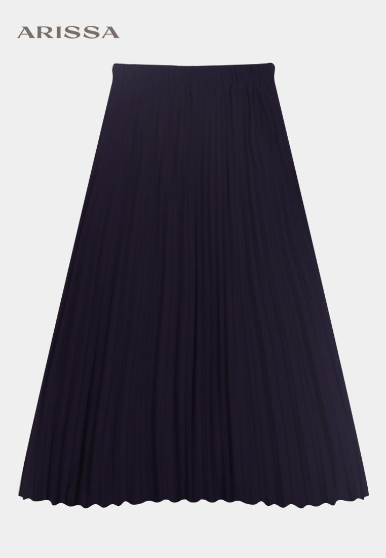 Arissa Women Long Pleated Skirt - ARS-12118