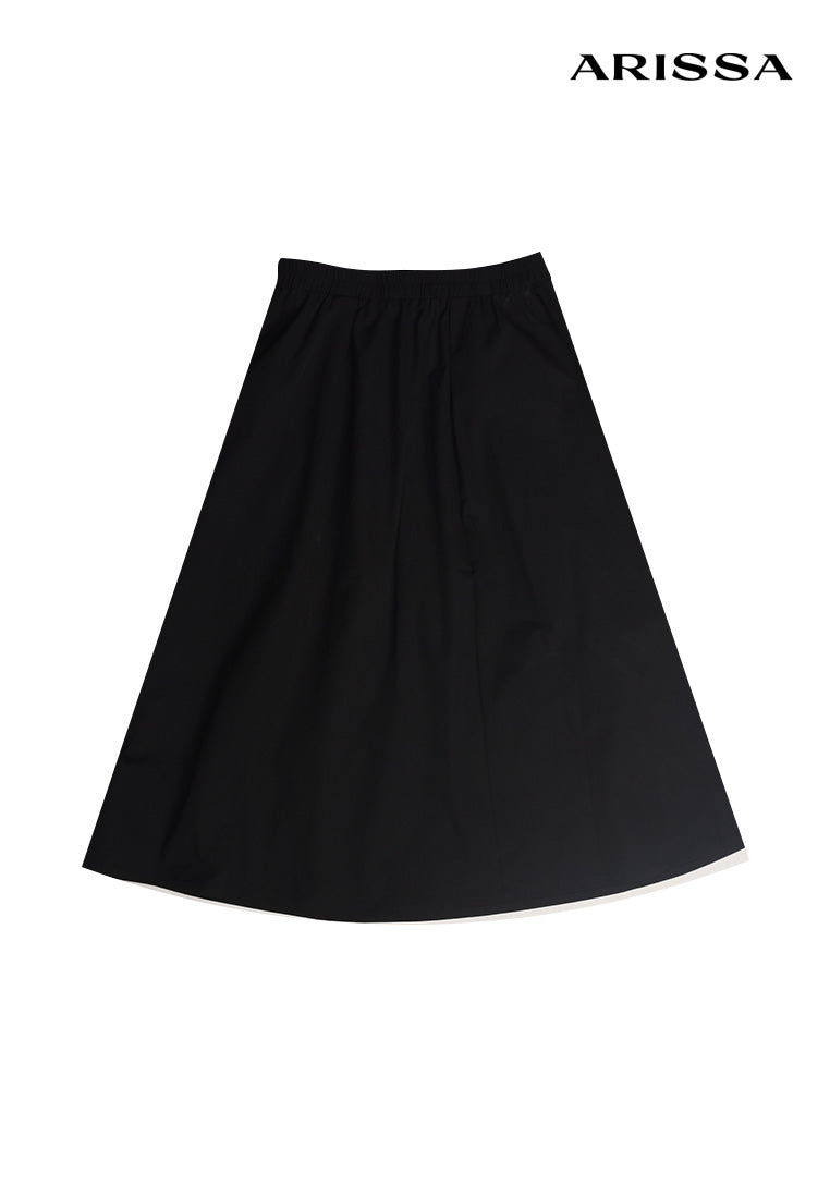 Arissa Polyester Long Skirt - ARS-12122