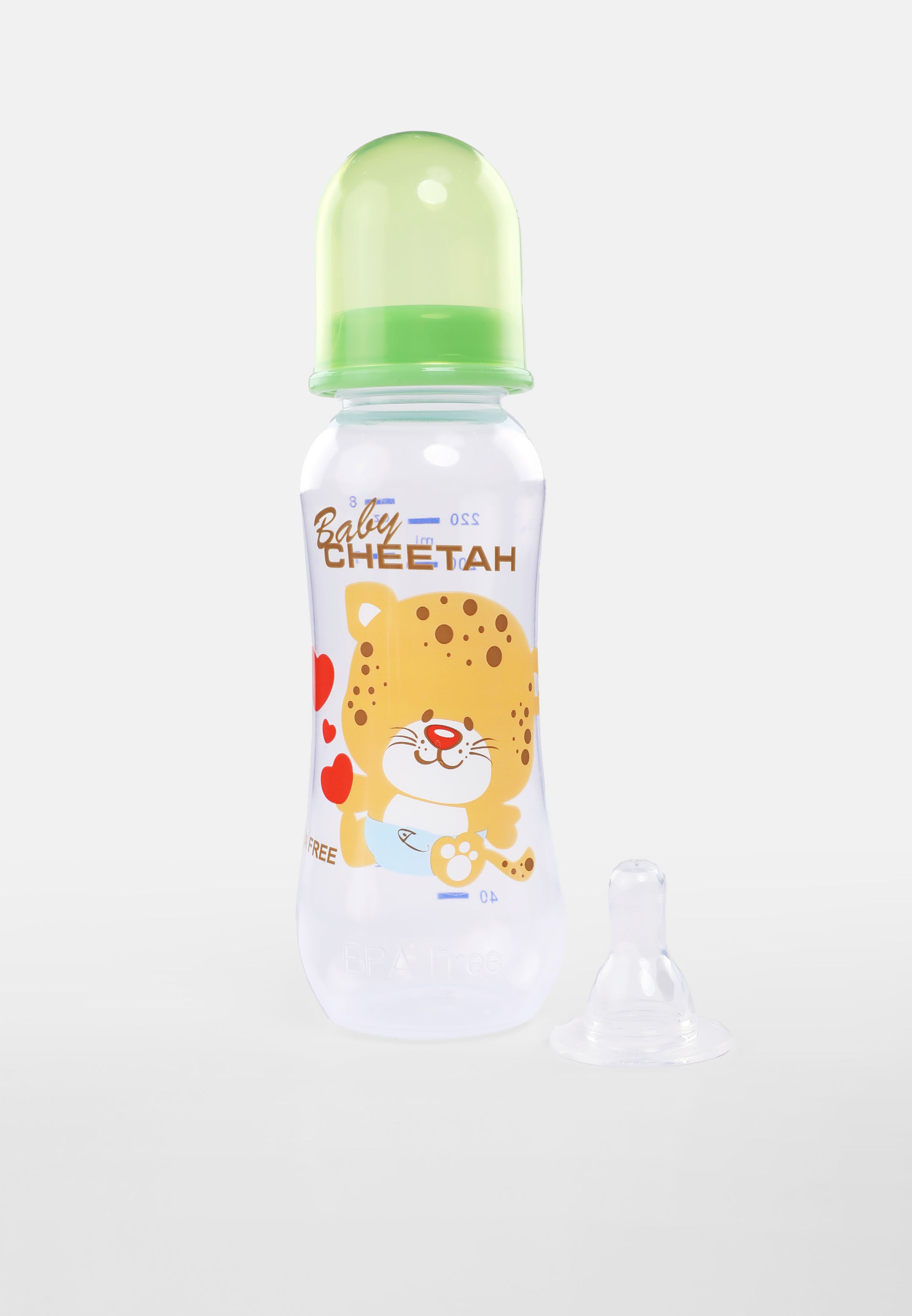 Baby Cheetah 2 in 1 Feeding Bottle  (Combo 1) - CBB-FB22006