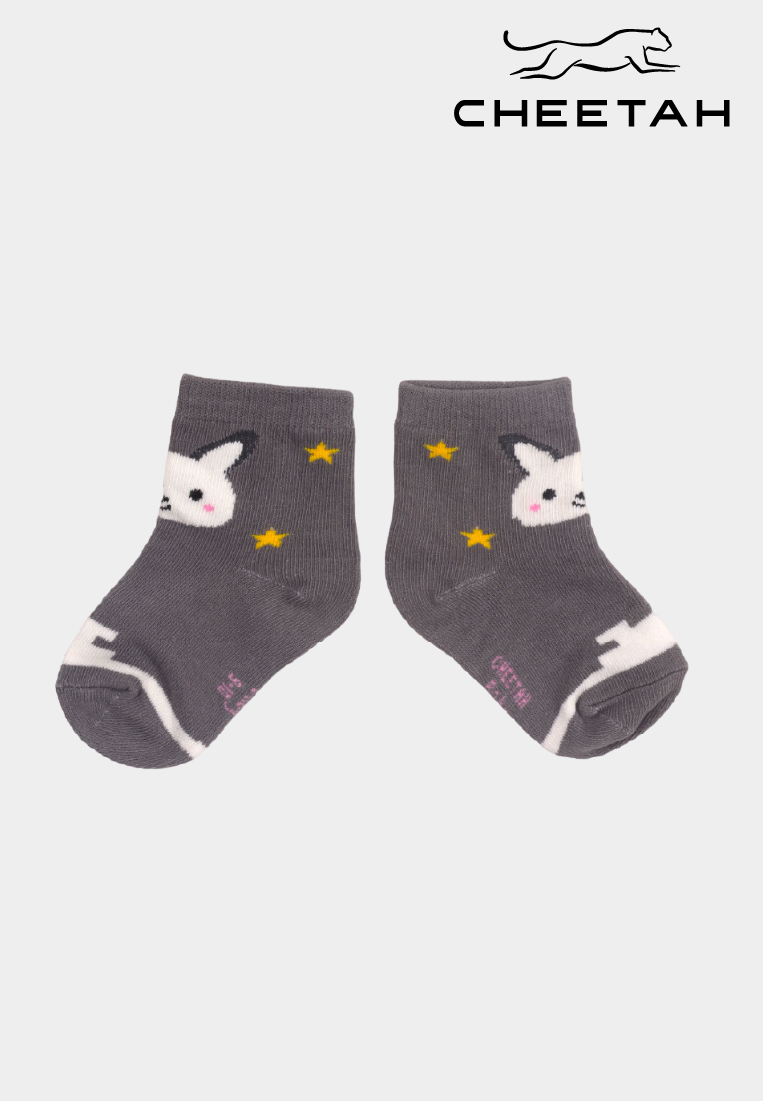 Cheetah Baby Boy Socks (2 in 1) - CBB-0402