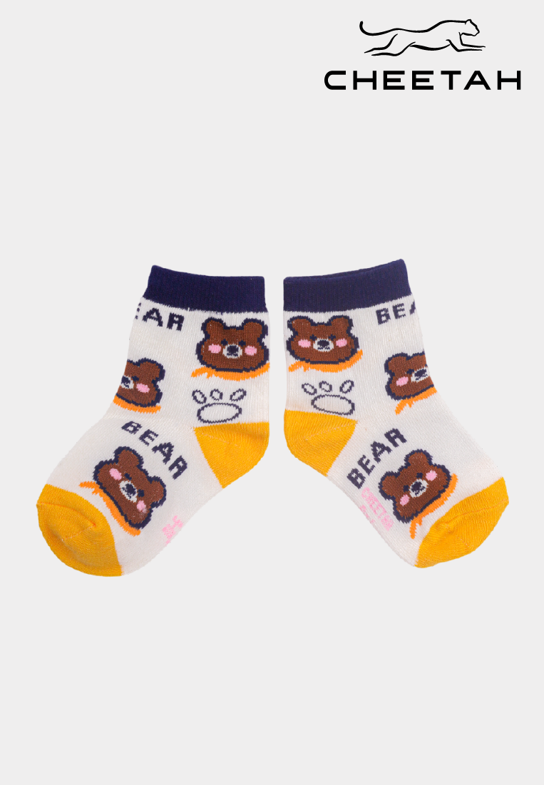 Cheetah Baby Boy Socks (2 in 1) - CBB-0406