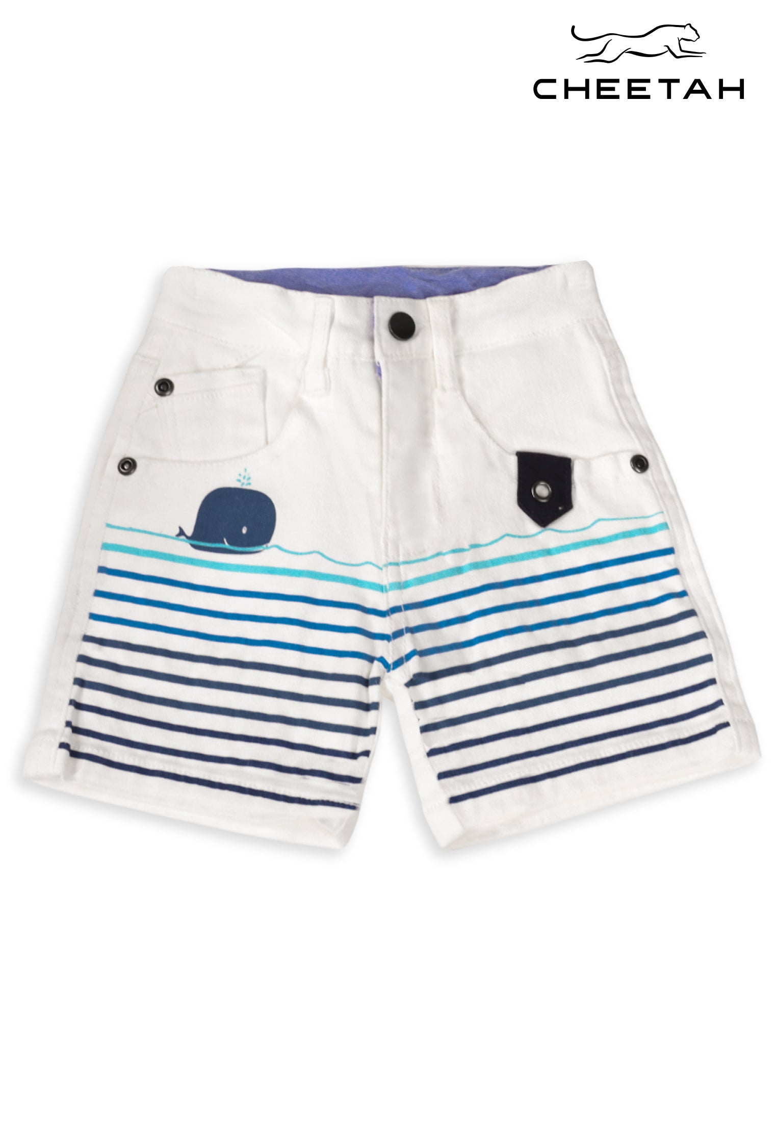 Cheetah Baby Toddler Boy Woven Short Pants - CBB-2310