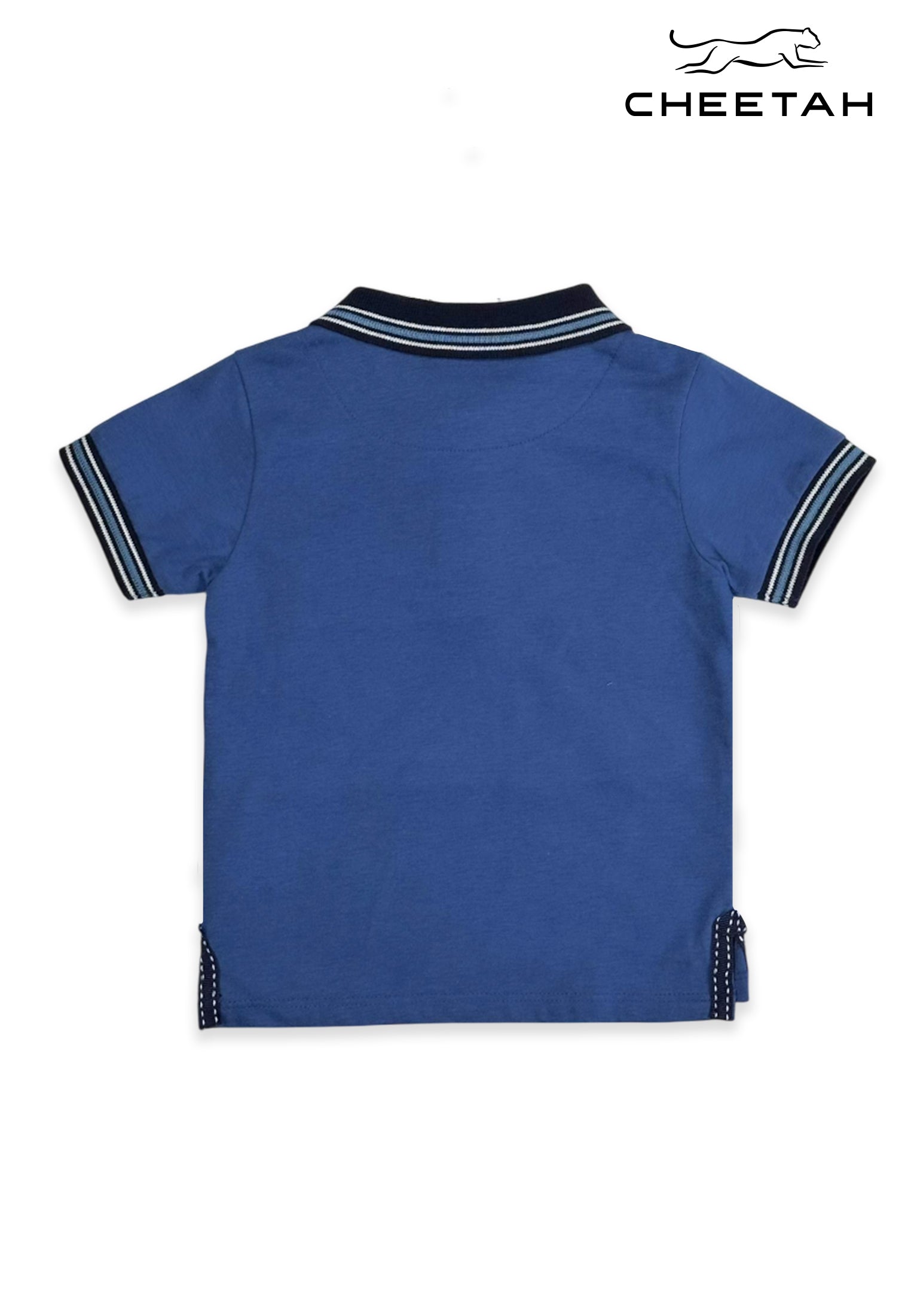 Cheetah Baby Boy Short Sleeves Polo Tee - CBB-7178