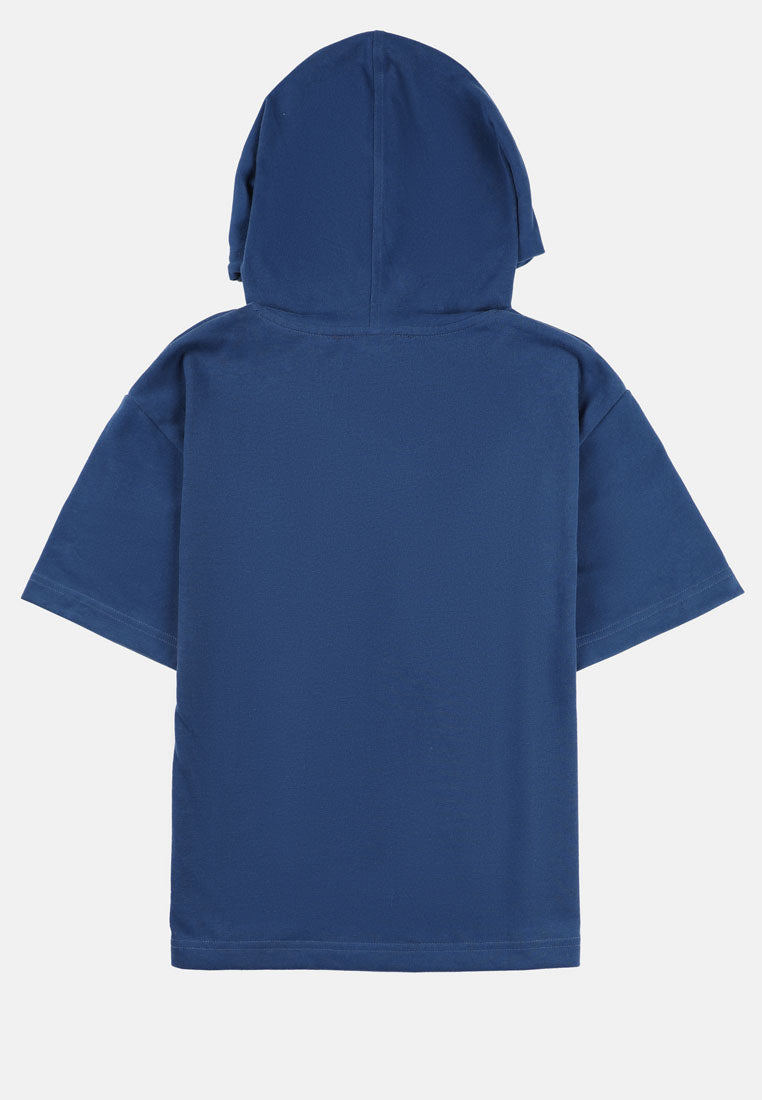 Short sleeve hoodie kids sale