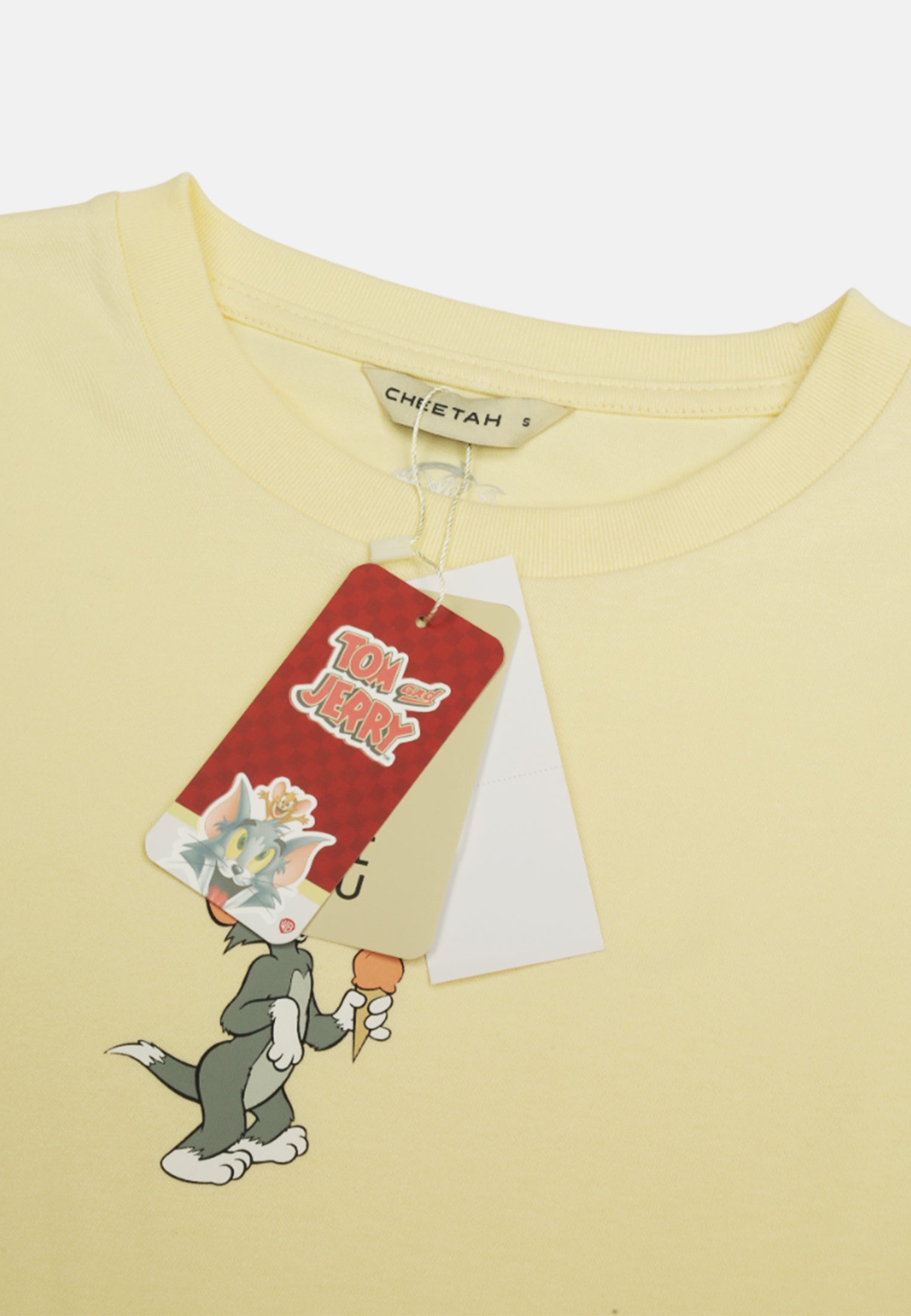 CHEETAH Women Tom And Jerry Crew Neck Long Sleeve Tee With Graphic  -  CL-66452