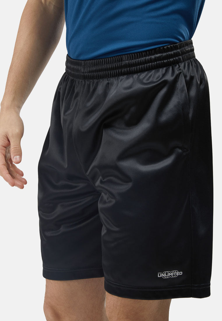 CTH Unlimited Men Tricot Track Shorts With Embroidered Logo - CU-2618(R)