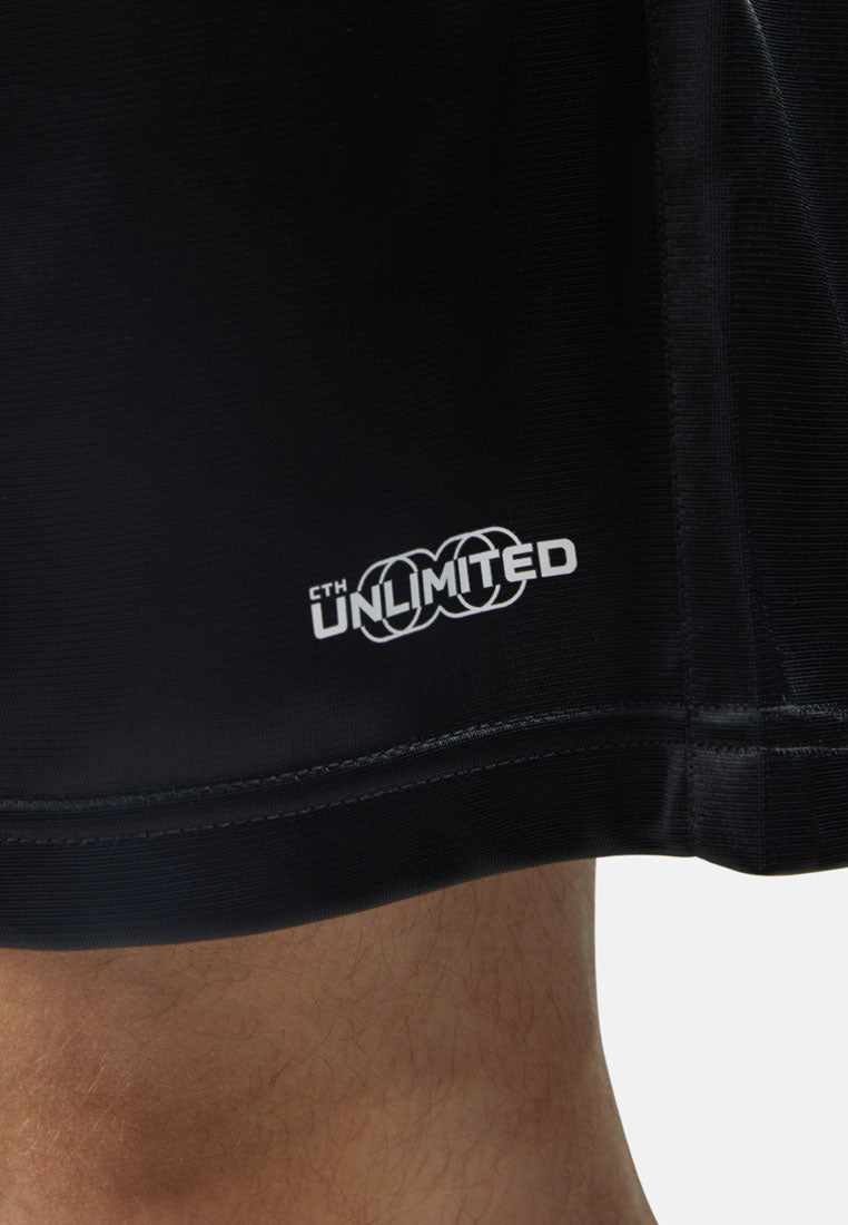 CTH Unlimited Men Tricot Track Shorts With Embroidered Logo - CU-2618(R)