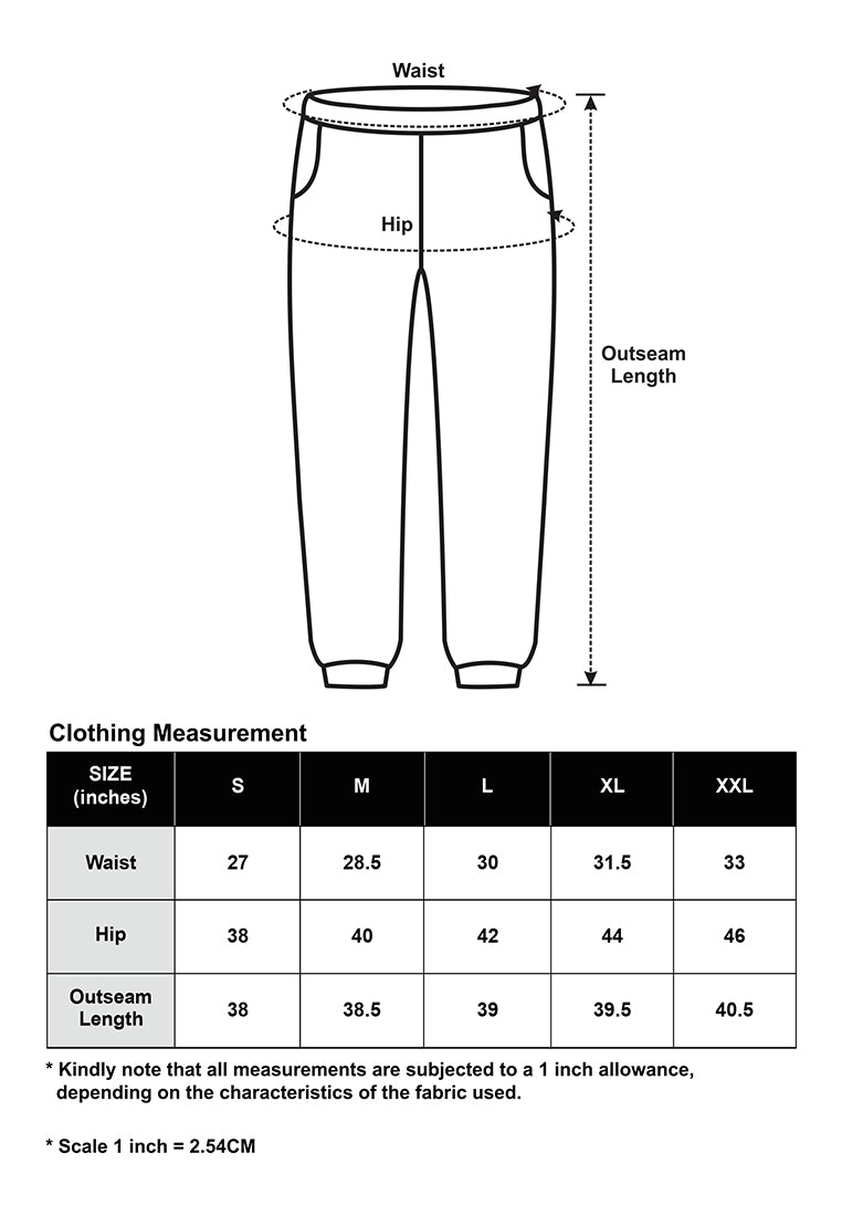 CTH unlimited Men Stretchable Fabric Nylon Spandex Jogger Pants - CU-5536