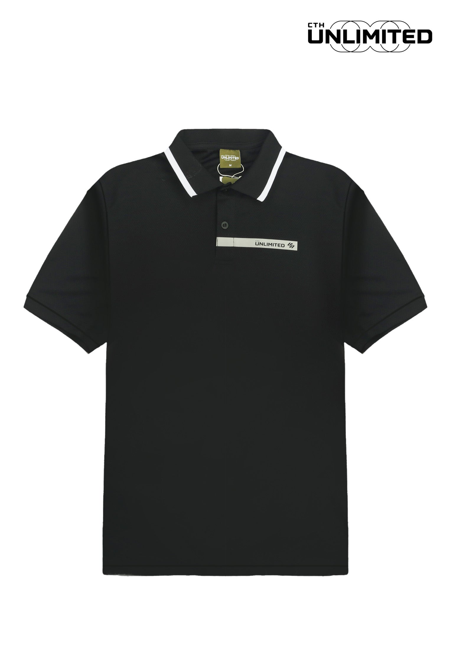 CTH unlimited Microfiber Hexagon Short Sleeve Polo Shirt - CU-70078