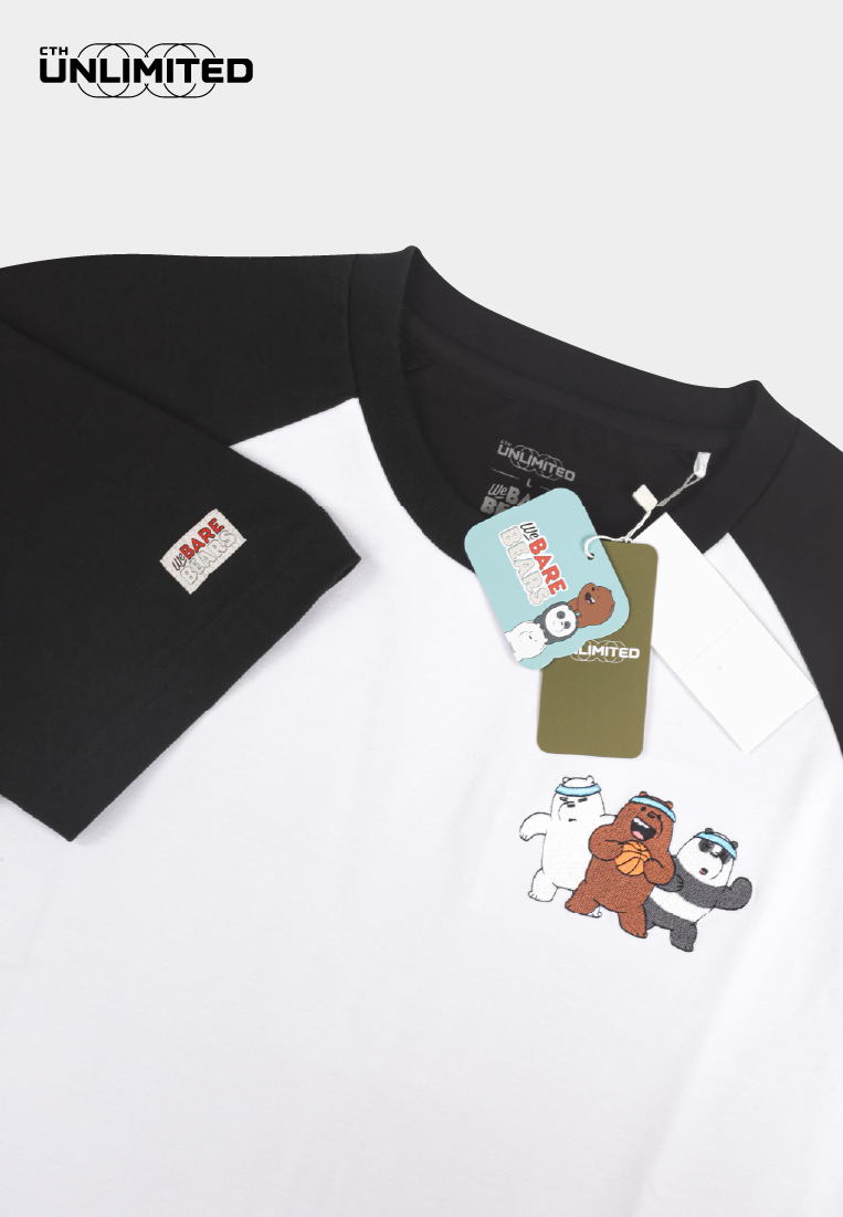 CTH unlimited Unisex We Bare Bears Round Neck Short Sleeve T-Shirts - CU-91366(U)