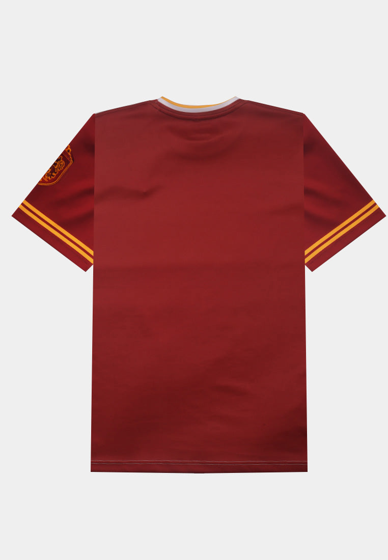 CTH unlimited Harry Potter Gryffindor Oversized Full Printed Round Neck Short Sleeve Jersey Top - CU-91498