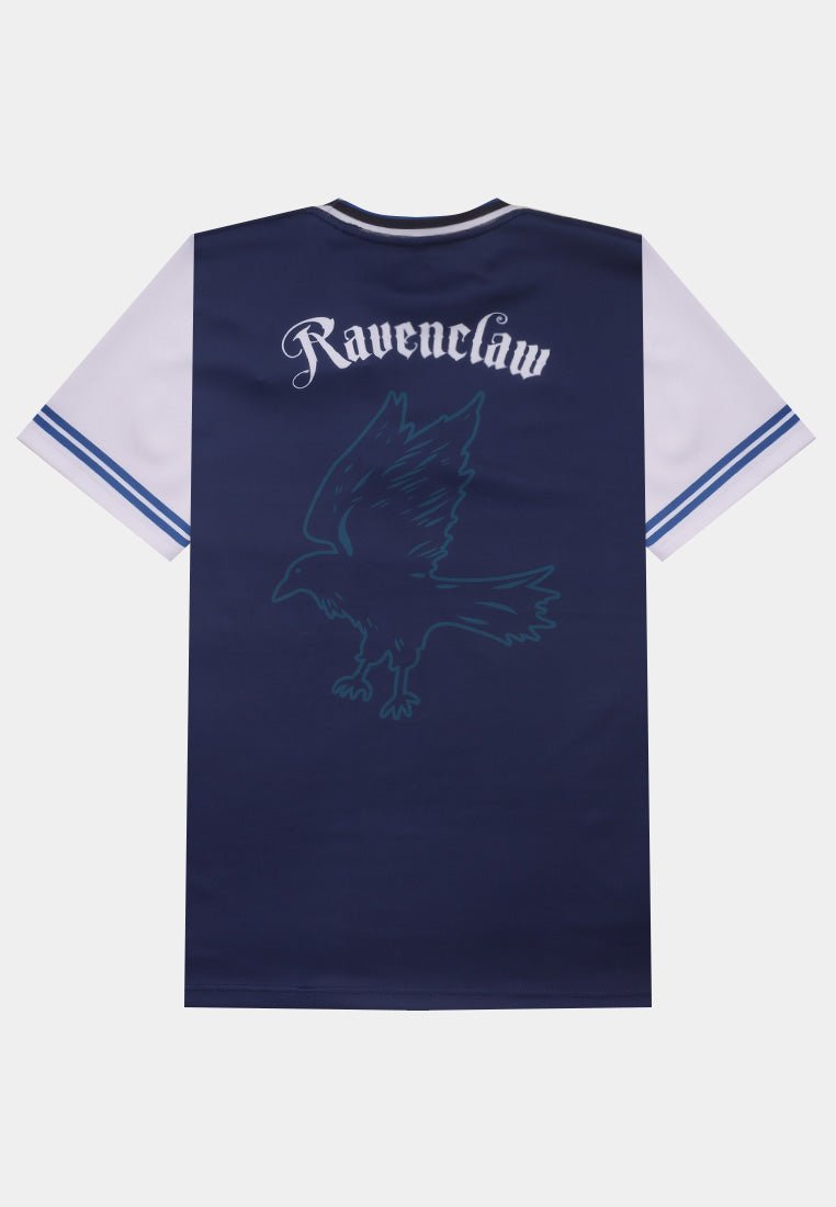 CTH unlimited Harry Potter Ravenclaw Oversized Full Printed Round Neck Short Sleeve Jersey Top - CU-91502