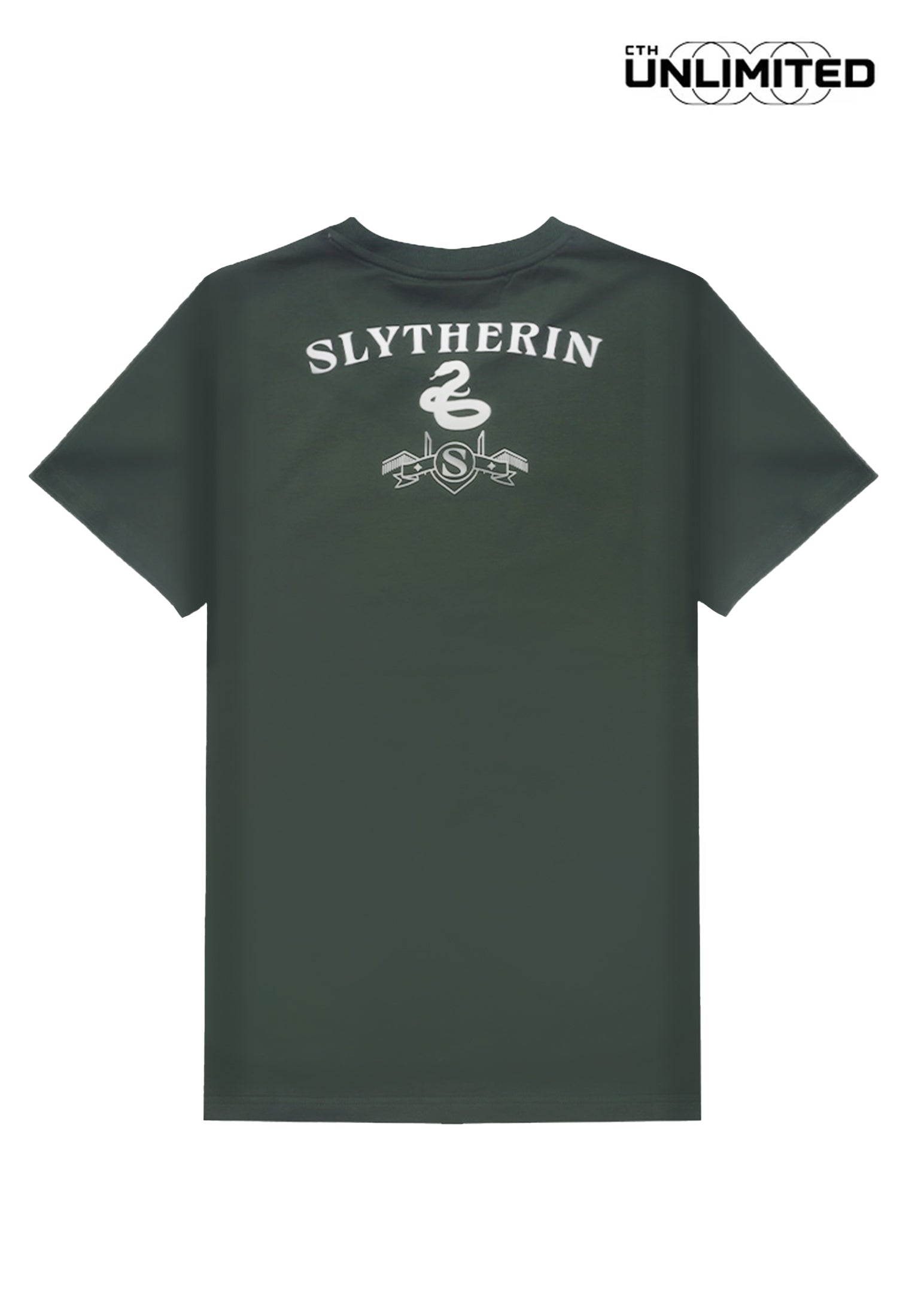 CTH unlimited Harry Potter Slytherin Round Neck Short Sleeve T-Shirts  - CU-91516