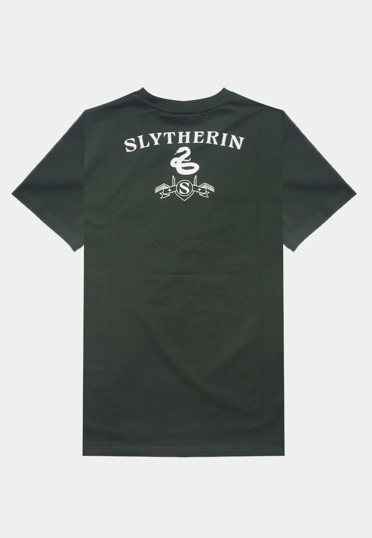 CTH unlimited Harry Potter Slytherin Round Neck Short Sleeve T-Shirts  - CU-91516