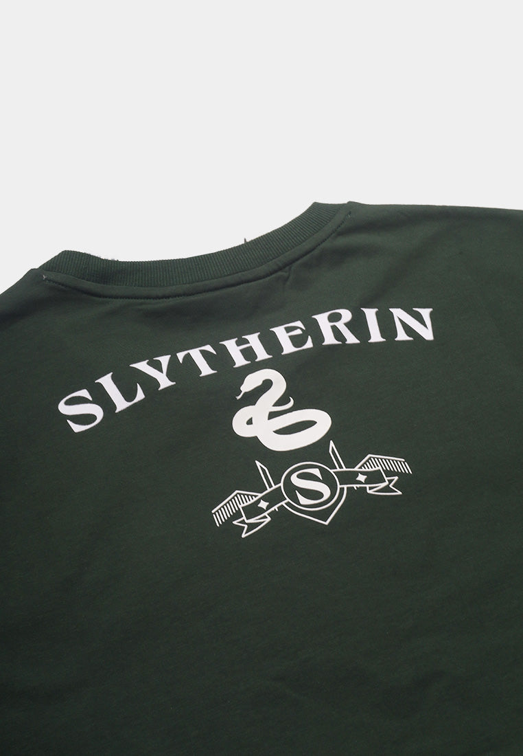 CTH unlimited Harry Potter Slytherin Round Neck Short Sleeve T-Shirts  - CU-91516