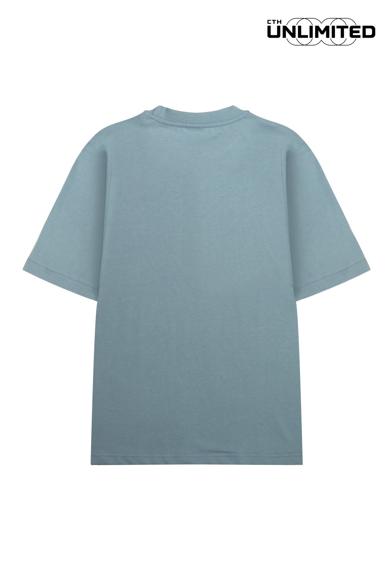 CTH unlimited Oversized Heavy Jersey Round Neck Short Sleeve T-Shirt - CU-91526