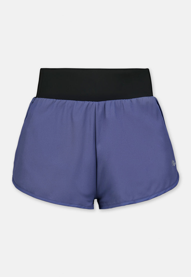 CTH unlimited Women 2-in-1 Polyester Spandex Shorts - CUW-2942