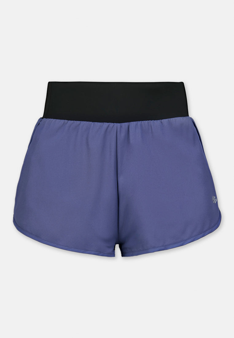 CTH unlimited Women 2-in-1 Polyester Spandex Shorts - CUW-2942