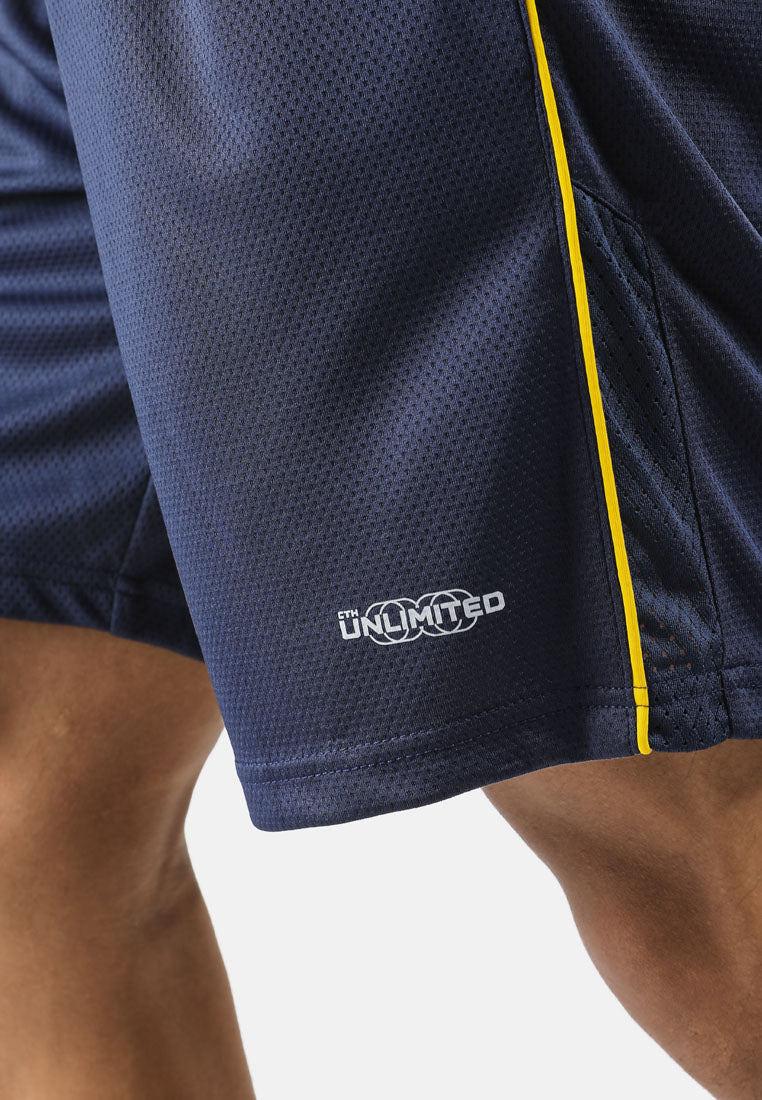 CTH Unlimited Men Lightweight Jacquard Fabric (150 gsm+-) Polyester Football Shorts MD3- CU-2882