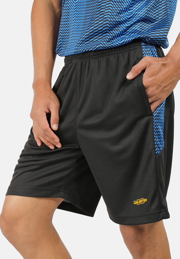 CTH Unlimited Men Lightweight Jacquard Fabric (150 gsm+-) Polyester Football Shorts MD2- CU-2886