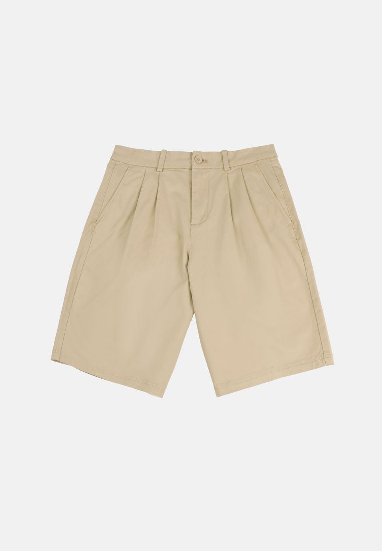 Cheetah Men Safari Pleated Shorts - 23420